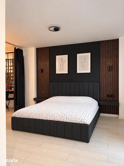 Penthouse cu 3 camere semidecomandat, mobilat în Florești