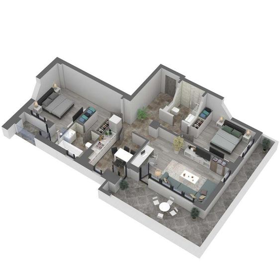 Conest Ozana Residence -apartamente de vanzare cu 1 2 3 camere - 5