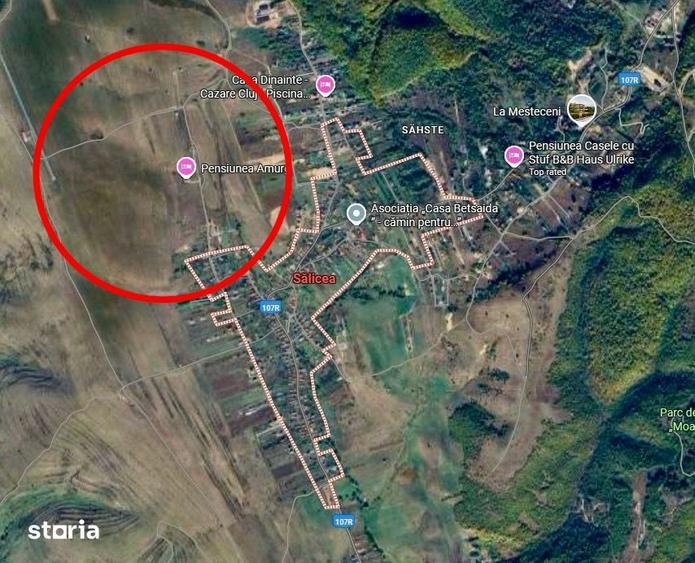 Teren de 2000 mp, în Ciurila