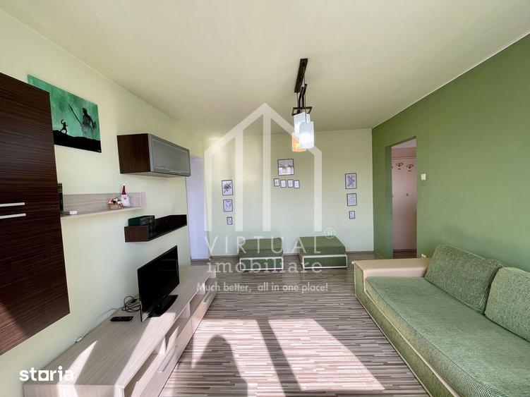 Apartament cu 3 camere, mobilat în Central