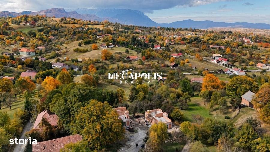 Casă cu 4 camere cu Teren 1000 Mp în Bran