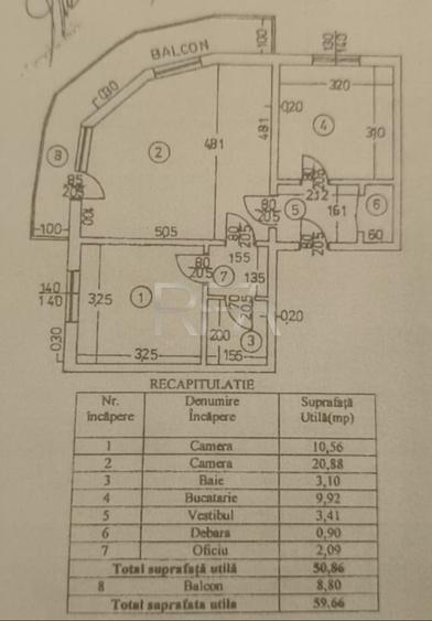 Apartament cu 2 camere decomandat, mobilat în Drumul Taberei