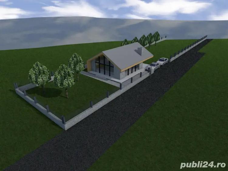 Casă cu 5 camere cu Teren 1930 Mp în Geaca