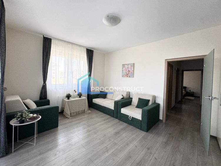 Apartament cu 2 camere decomandat, mobilat în Giroc