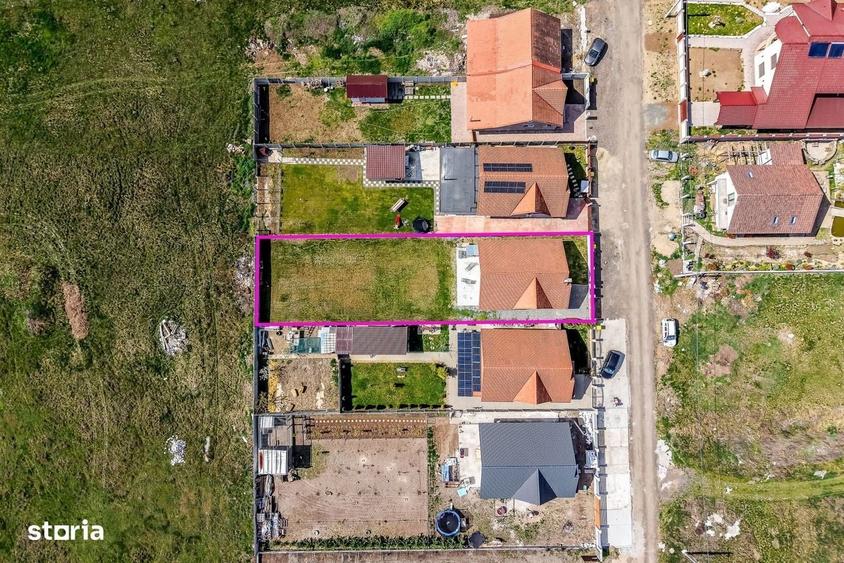 Casă cu 3 camere în Sânpaul