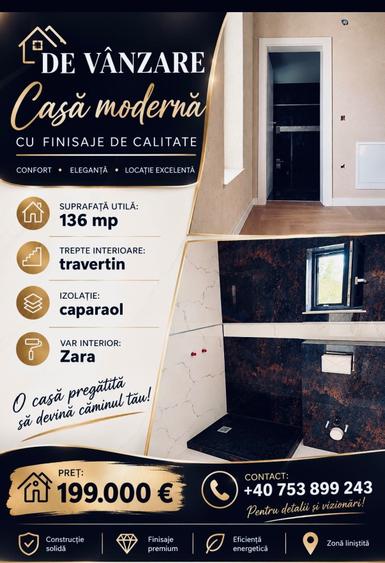 Casă cu 4 camere în Central
