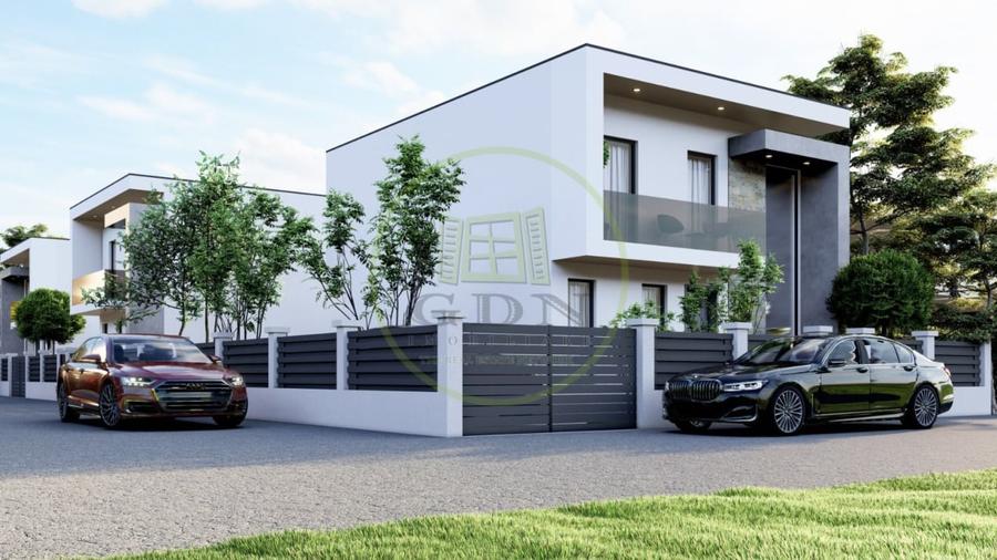 Casă individuală cu 5 camere cu Canalizare în Preajba
