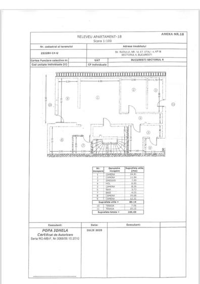 Apartament cu 4 camere decomandat în Timișoara