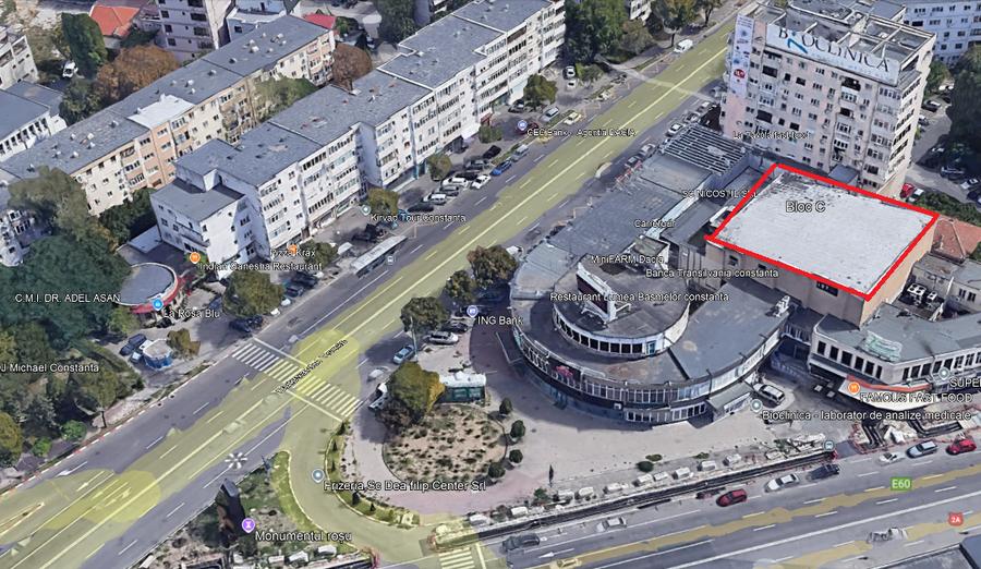 Spațiu comercial, de 800 mp, în Tomis III
