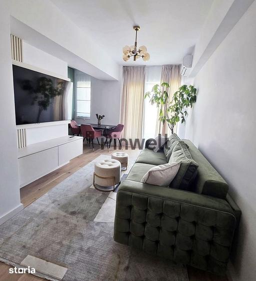Apartament cu 2 camere, mobilat în Central
