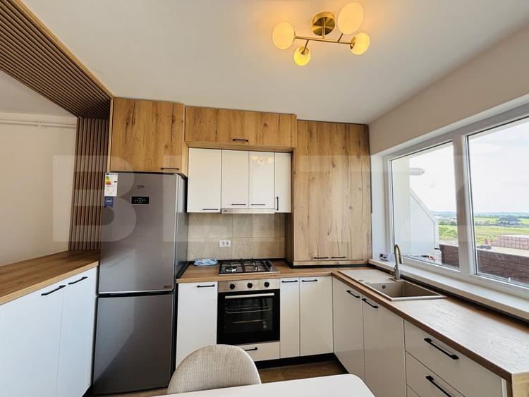 Apartament cu 2 camere decomandat, mobilat în Sânpetru