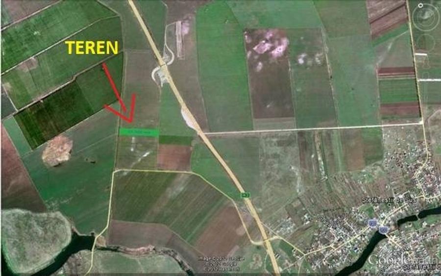 Teren intravilan de 31500 mp, în Ștefăneștii de Jos