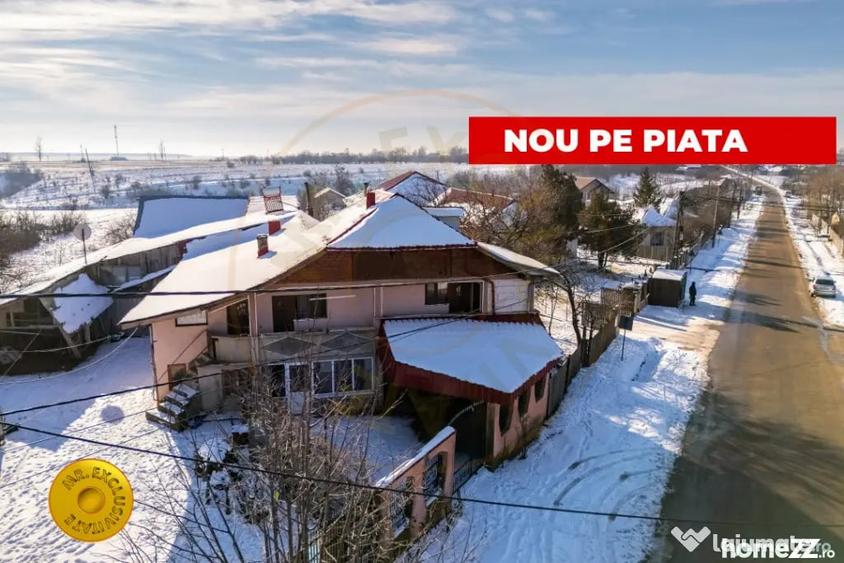 Casă cu 5 camere cu Teren 5232 Mp în Căldăraru