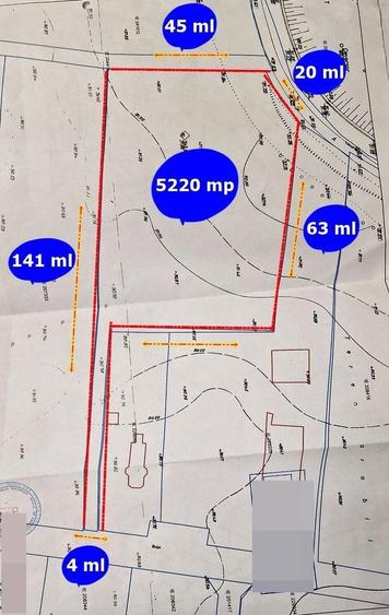 Teren Construcții intravilan de 5220 mp, în Lacul Morii