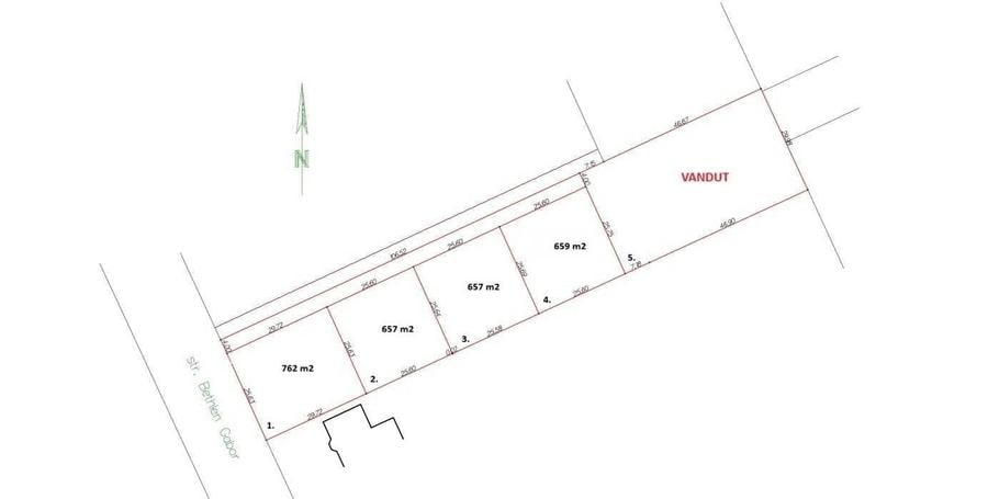 Parcele teren intravilan Marghita, Str. Bethlem Gabor - 2