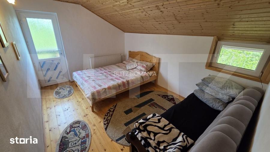 Casa de vacanta, 80 mp, refugiu in natura, 15 min de oras, zona Ampoi
