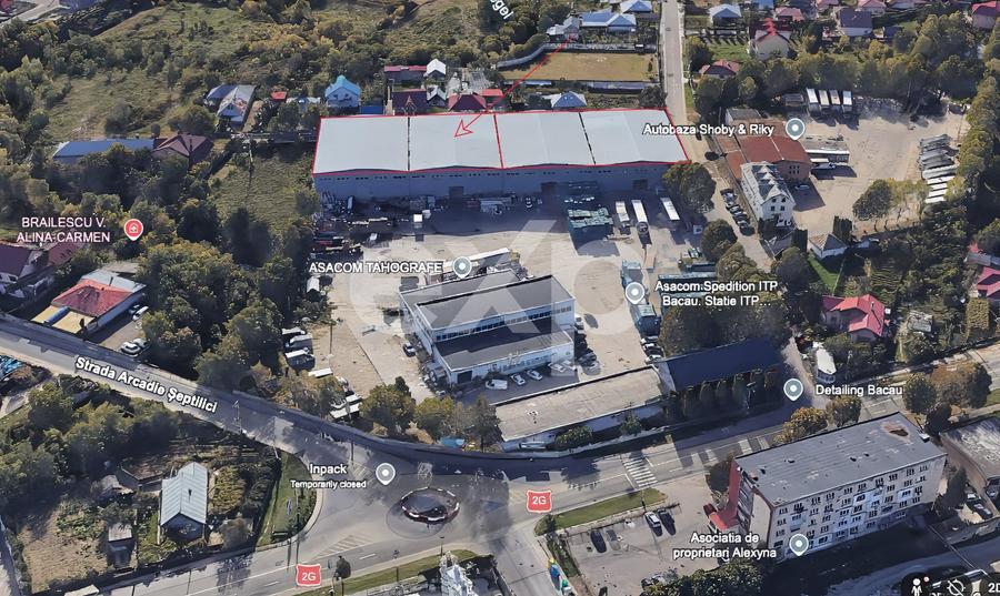 Spațiu industrial, de 4,400 mp, în Mărgineni