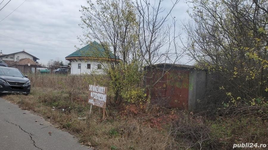 Teren de 1100 mp, în Sinești