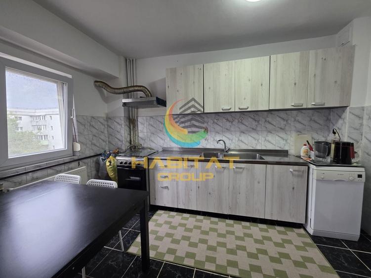 Apartament cu 3 camere semidecomandat, mobilat în Aviației