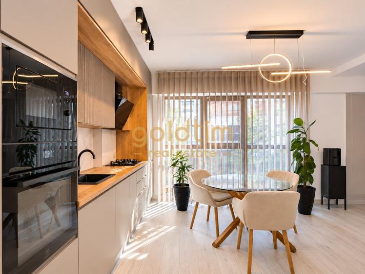 Apartament cu 2 camere semidecomandat, mobilat în Pipera