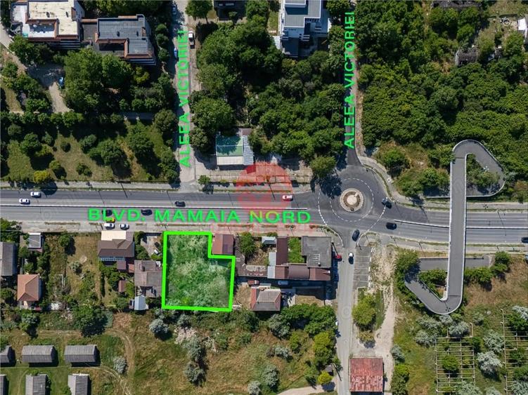 Teren de 969 mp, în Nord