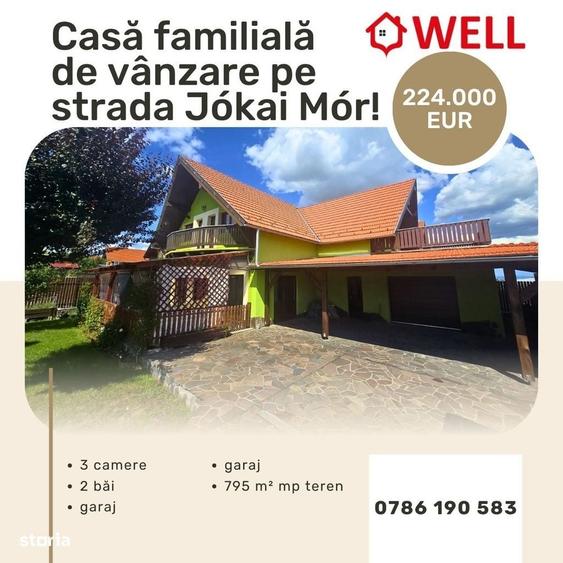 Casă cu 3 camere în Central