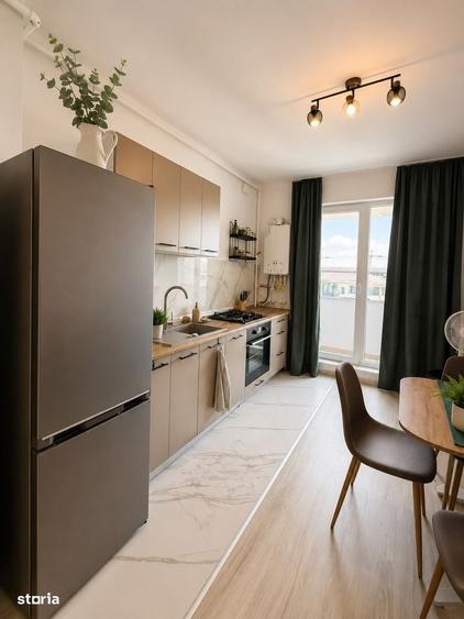 Apartament cu 2 camere în Roșu