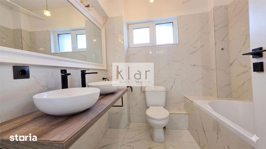 Apartament cu 3 camere semidecomandat, mobilat în Baciu