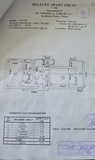 Apartament cu 2 camere decomandat în Calea Romanului