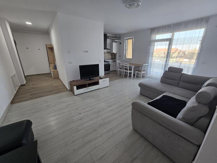 Apartament cu 2 camere semidecomandat, mobilat în Moșnița Nouă