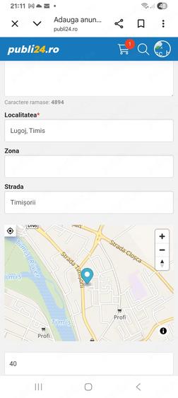 Spațiu comercial, de 40 mp, în Central