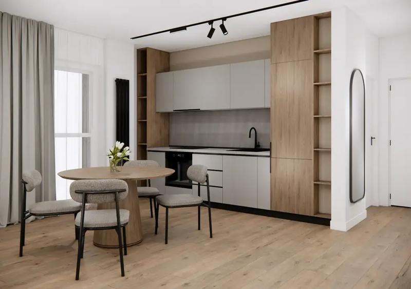 Apartament cu 2 camere semidecomandat, mobilat în Voluntari