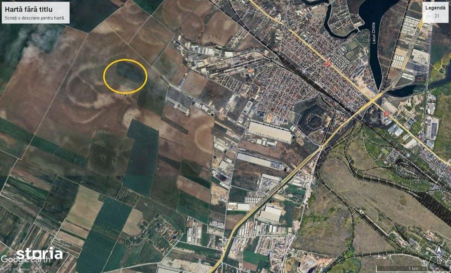 Teren de 45000 mp, în Dragomirești-Vale