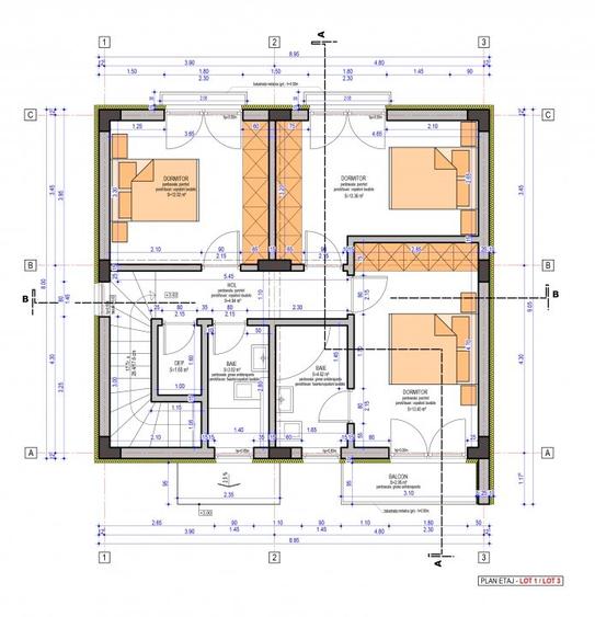 Casă individuală cu 4 camere cu Teren 345 Mp în Tunari