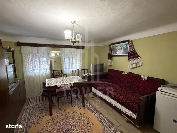 Casă cu 2 camere cu Teren 259 Mp în Central