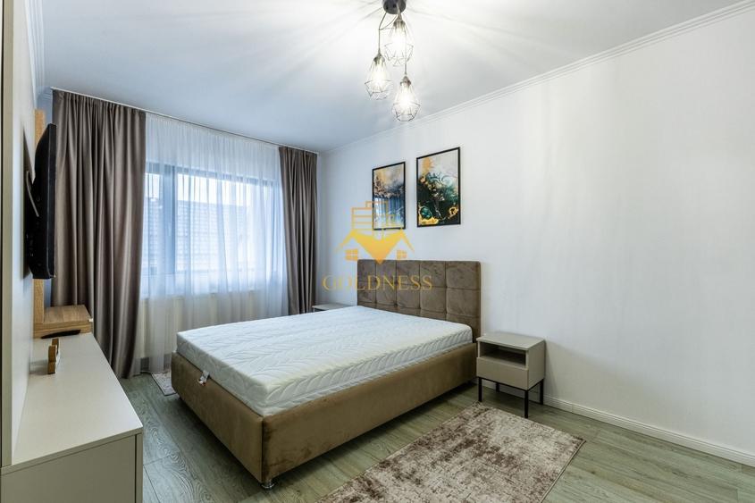 Apartament cu 2 camere semidecomandat, mobilat în Plopilor