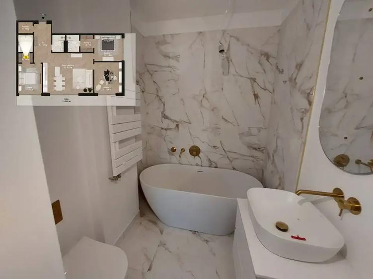 Apartament cu 4 camere semidecomandat în Unirii