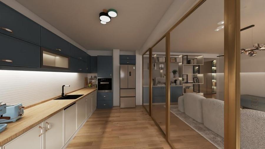 Apartament cu 3 camere în Titan