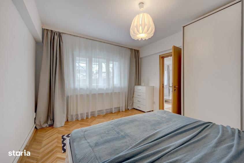 Apartament cu 3 camere, mobilat în Dorobanți