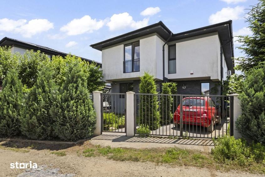 Casă cu 4 camere cu Teren 143 Mp în Corbeanca