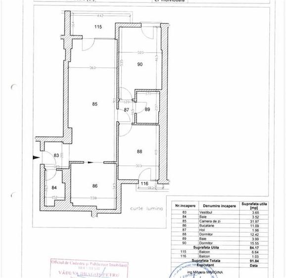 Apartament cu 3 camere decomandat, mobilat în Șoseaua Nordului