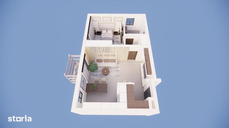 Apartament cu 2 camere în Freidorf