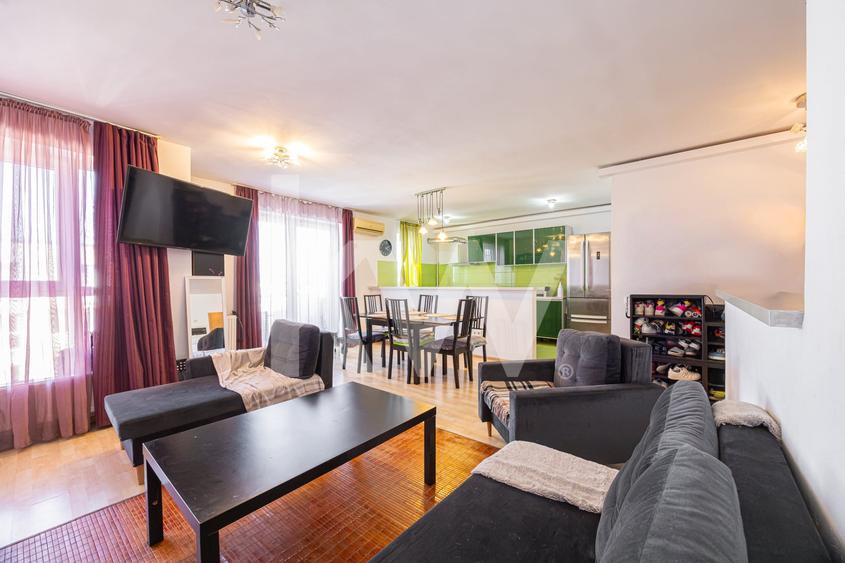 Apartament cu 3 camere decomandat, mobilat în Avantgarden