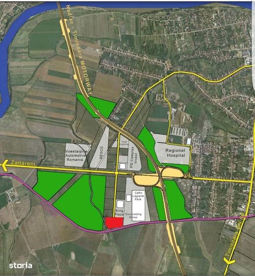 Teren intravilan de vanzare in zona industriala Sud / Zadareni - 5