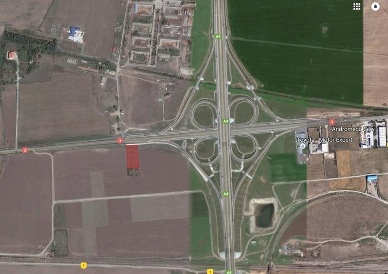 Teren Construcții extravilan de 4000 mp, în Exterior Vest