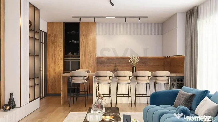 Apartament cu 4 camere semidecomandat în Nord