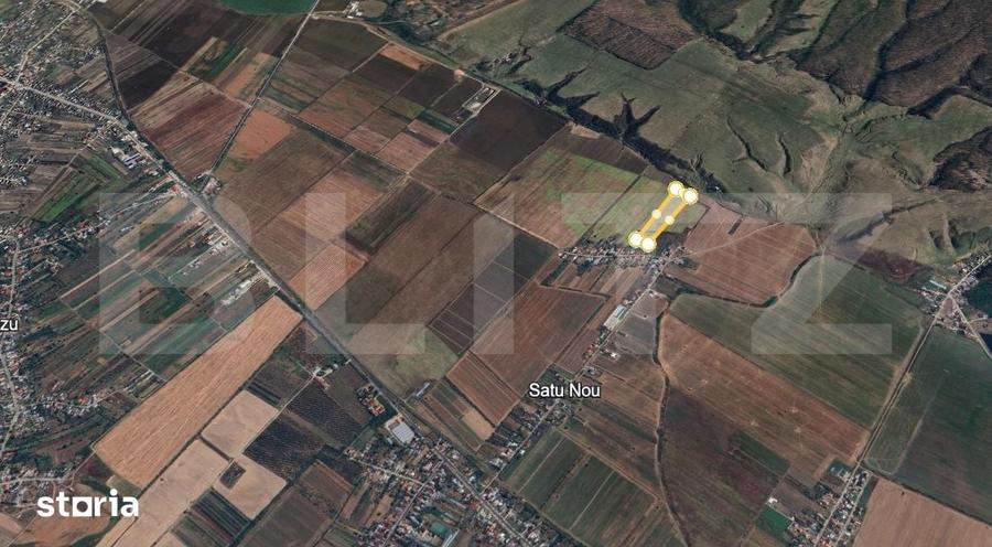 Teren de 5808 mp, în Bereasca