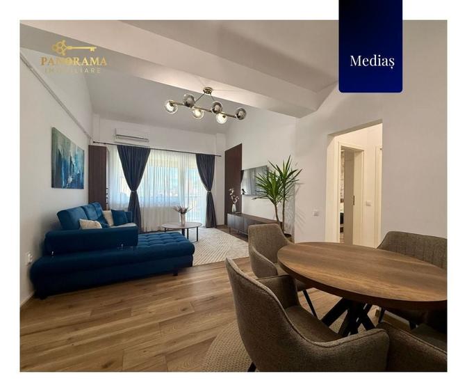 Apartament cu 2 camere decomandat, mobilat în Central