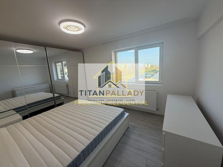 Apartament cu 2 camere decomandat, mobilat în Theodor Pallady