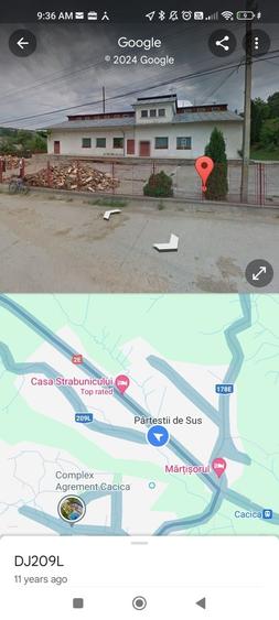 Spațiu comercial, de 647 mp, în Pârteștii de Sus